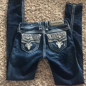 Size 24 Rock Revival Skinny Jeans